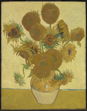 Chuyện buồn gắn với loạt tranh về hoa hướng dương của Van Gogh
