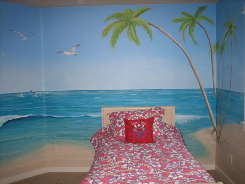 28 99 Ý Tưởng Vẽ Tranh Tường Phòng Ngủ Siêu Đẹp ý tưởng  phòng ngủ  tranh tường tượng