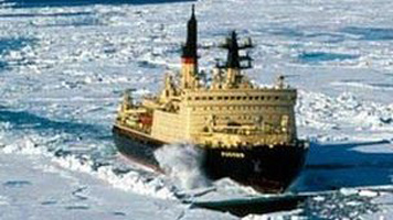 Nga đóng tàu phá băng hạt nhân lớn nhất TG - 1